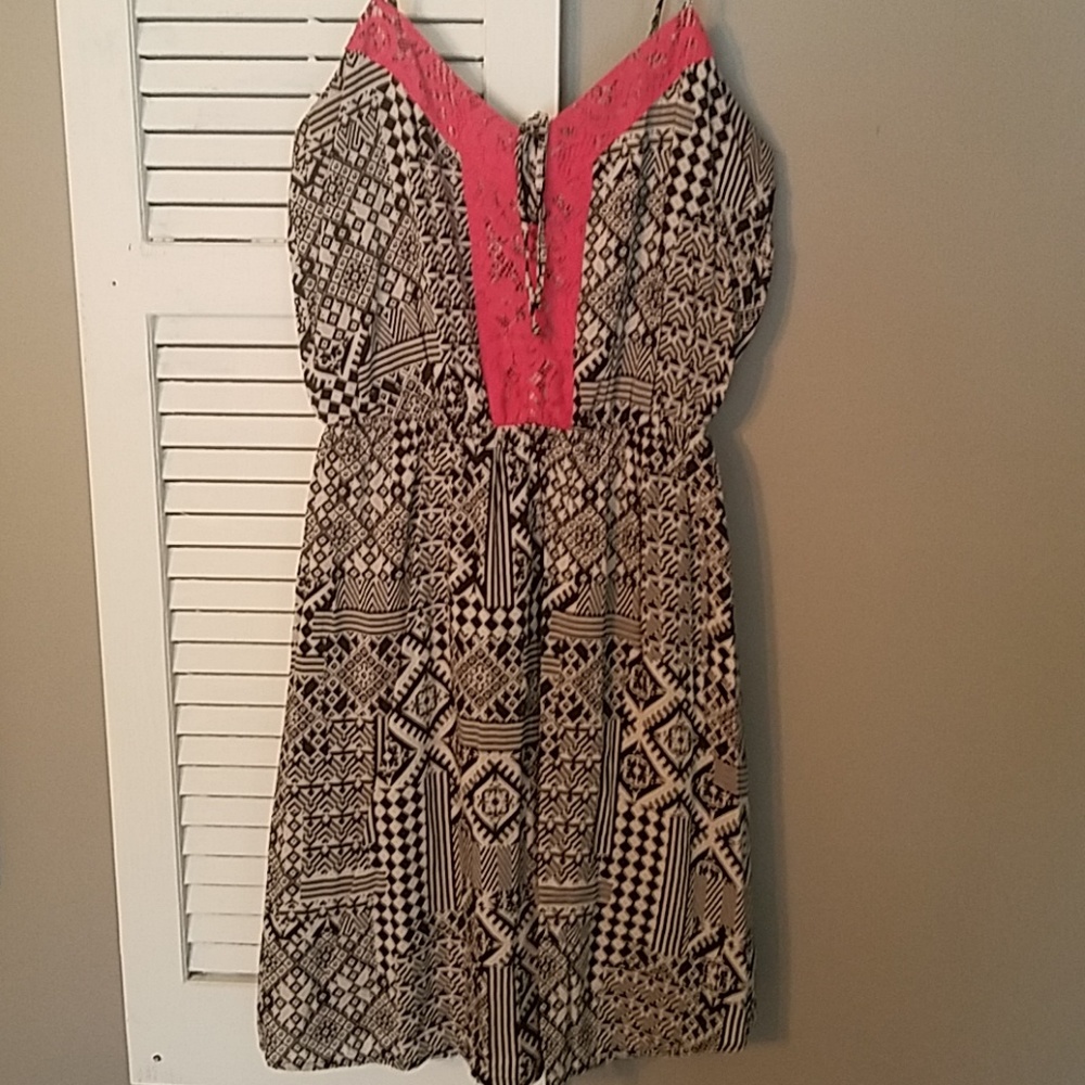 Summer dress. Cute print